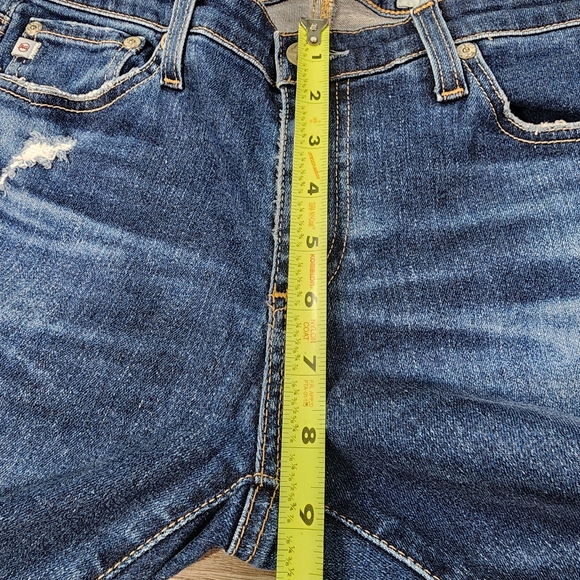 AG Adriano Goldschmied Super Skinny The Legging Ankle Distressed Denim Jean 28 R - Picture 8 of 13